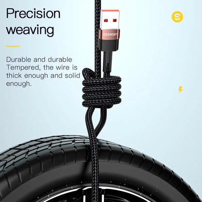 Essager 7A USB Type C Cable For Realme Huawei P30 Pro