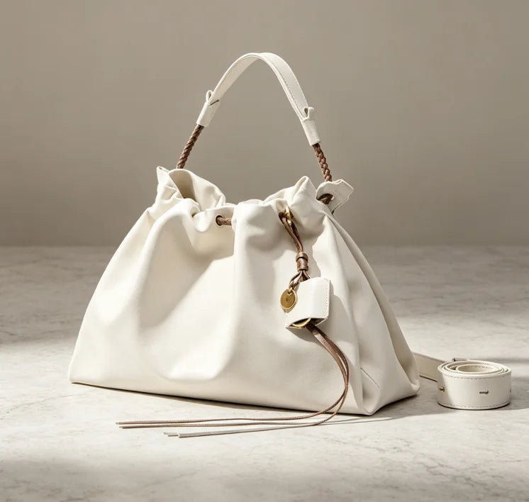 Large Capacity Soft PU Commuter Tote Bag