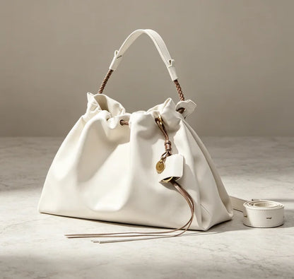 Large Capacity Soft PU Commuter Tote Bag