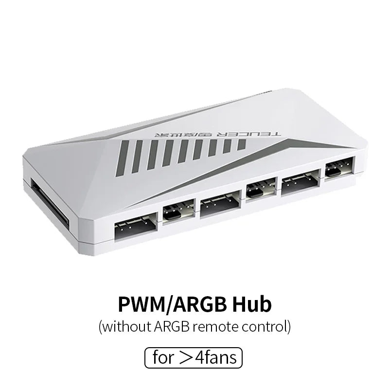 120mm ARGB Infinity Mirror Cooling Fan with PWM Control