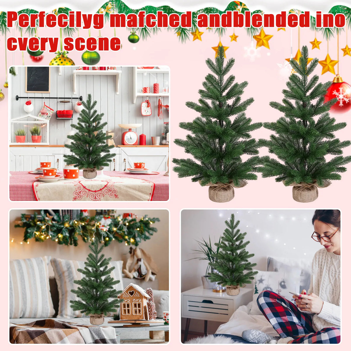 Mini Artificial Christmas Tree