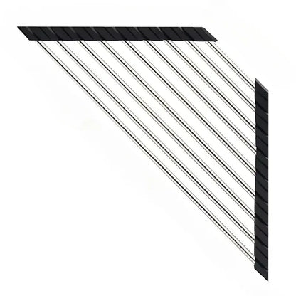 Roll Up Stainless Steel Dish Drying Rack