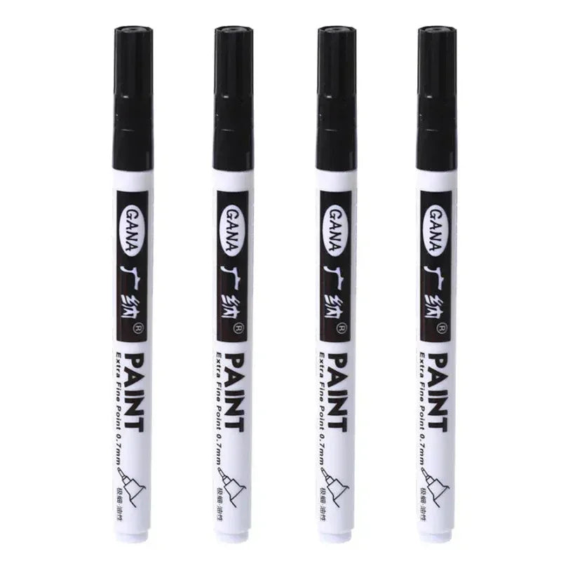Oil-Based Paint Marker Pen Set – 0.7mm Extra Fine