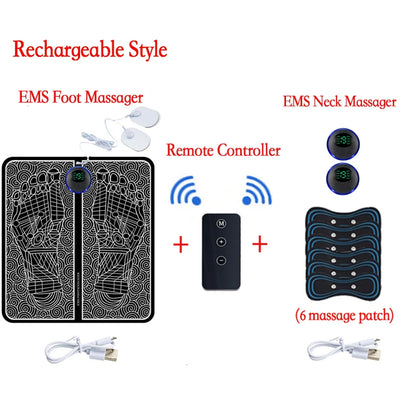 Rechargeable Foot Massager with Remote Control