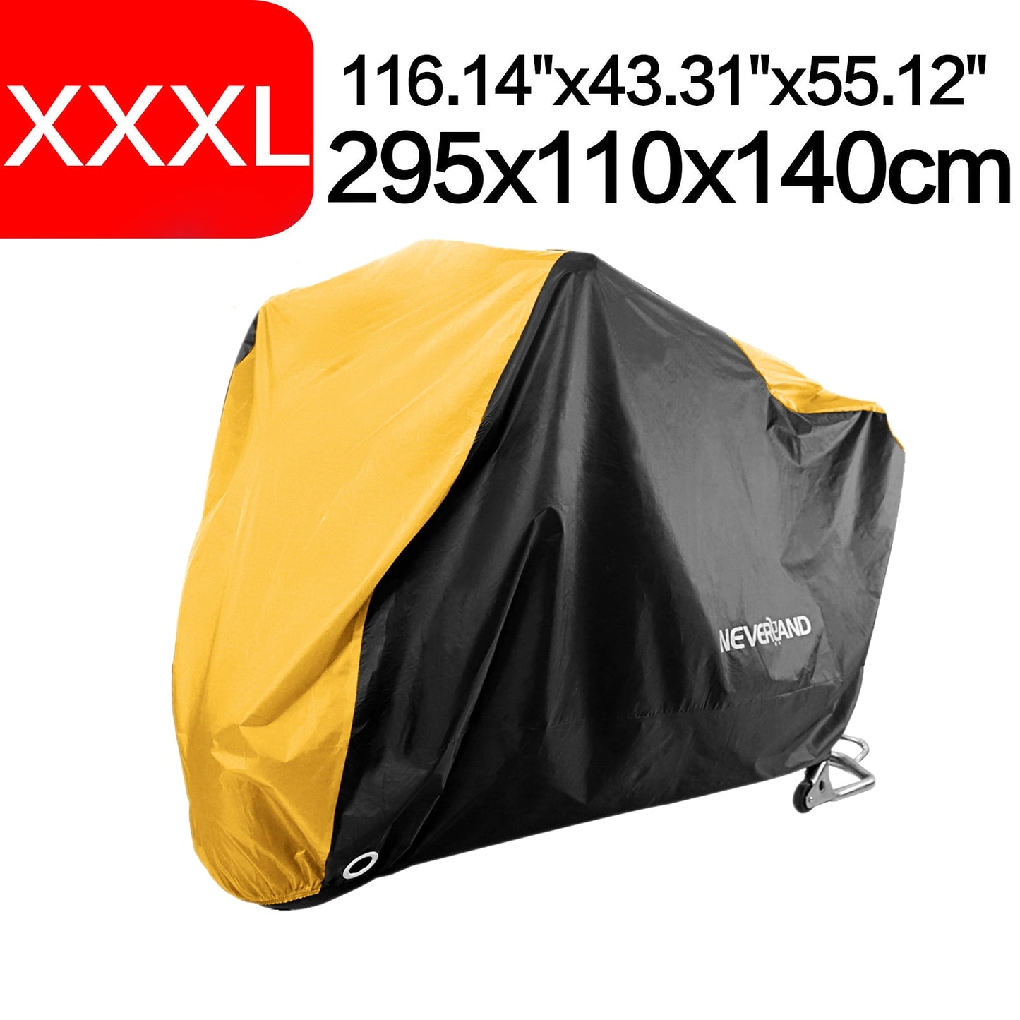 Black Blue Design Waterproof Motorcycle Covers