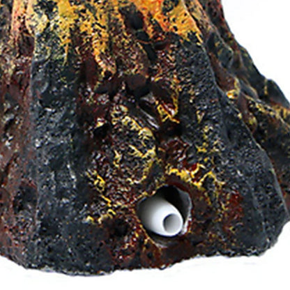 Aquarium Volcano Bubble Stone Ornament