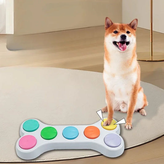 Recordable Pet Communication Buttons Soundboard