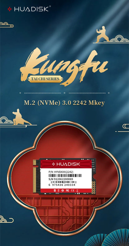 HUADISK M.2 NVMe PCIe 3.0 x4 SSD 2242 Internal Solid State Drive