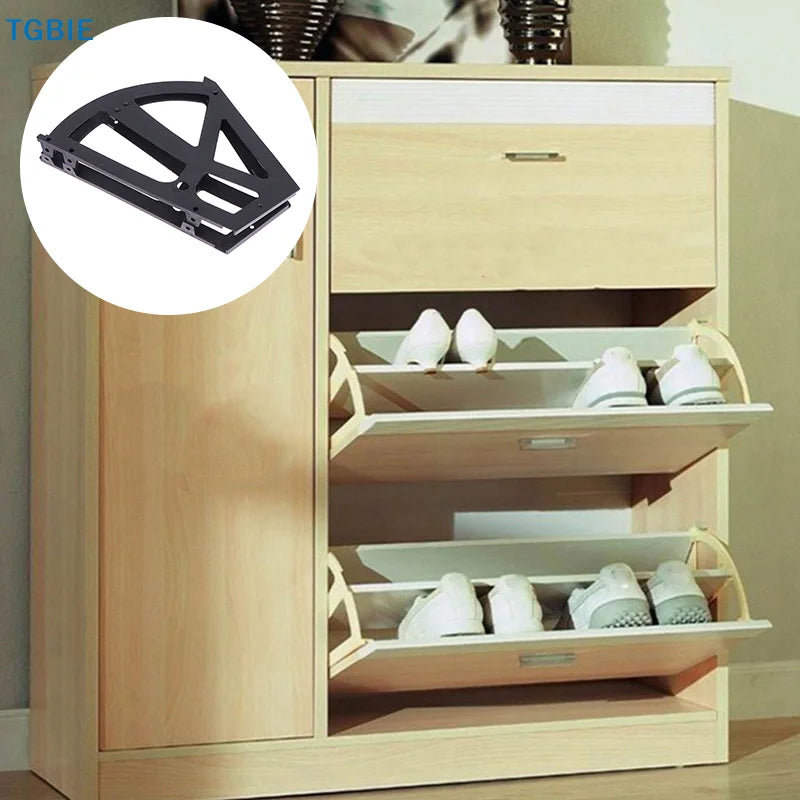 Plastic Shoe Cabinet Turn-Over Hinge Accessory