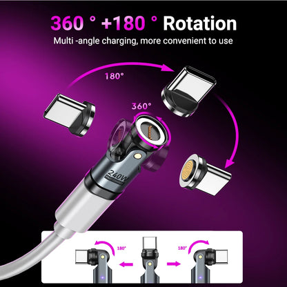240W Magnetic USB-C Adapter Set