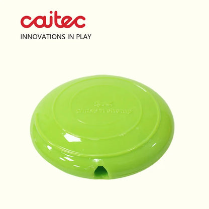 Interactive Squeaking Treat Dispensing Dog Disc