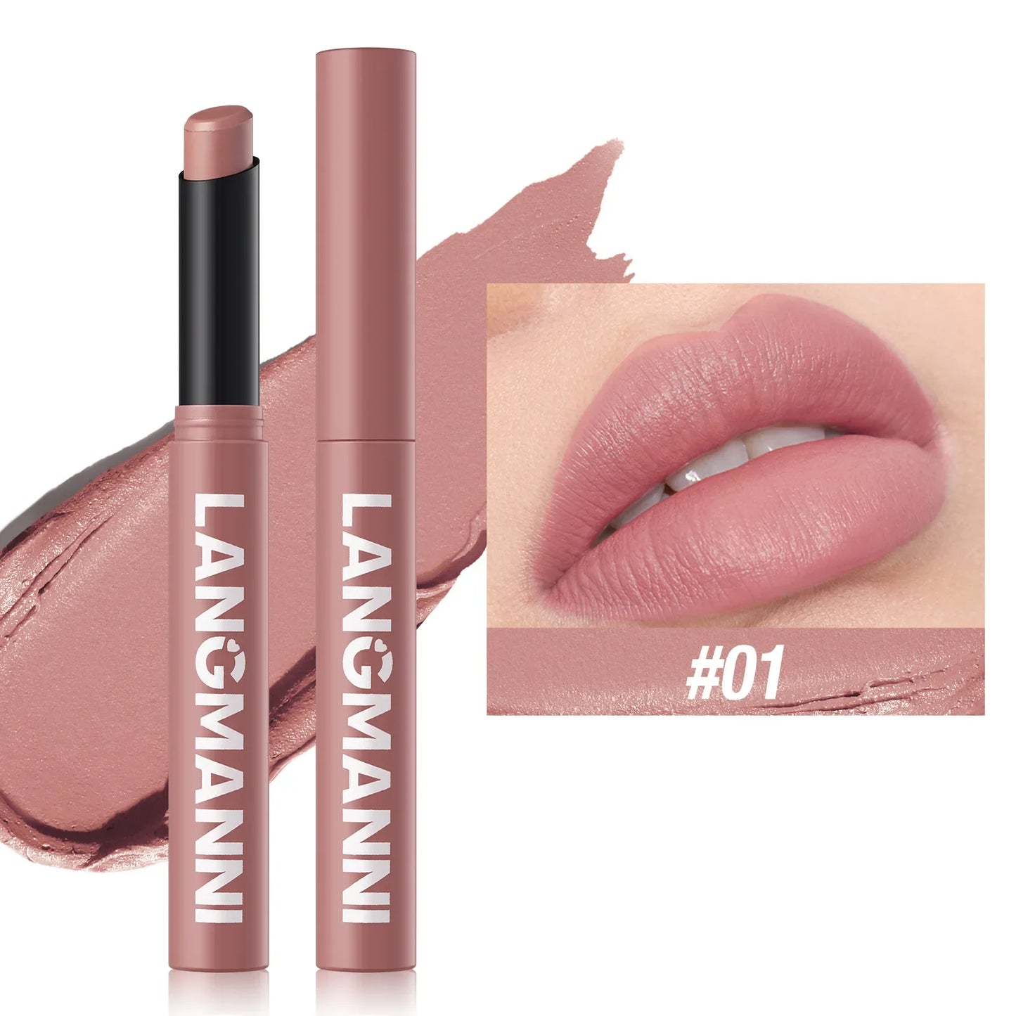 Rotating Velvet Matte Lipstick Pencil