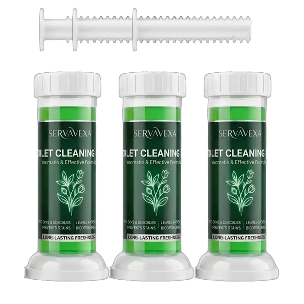 Toilet Cleaning Gel Stamp Set