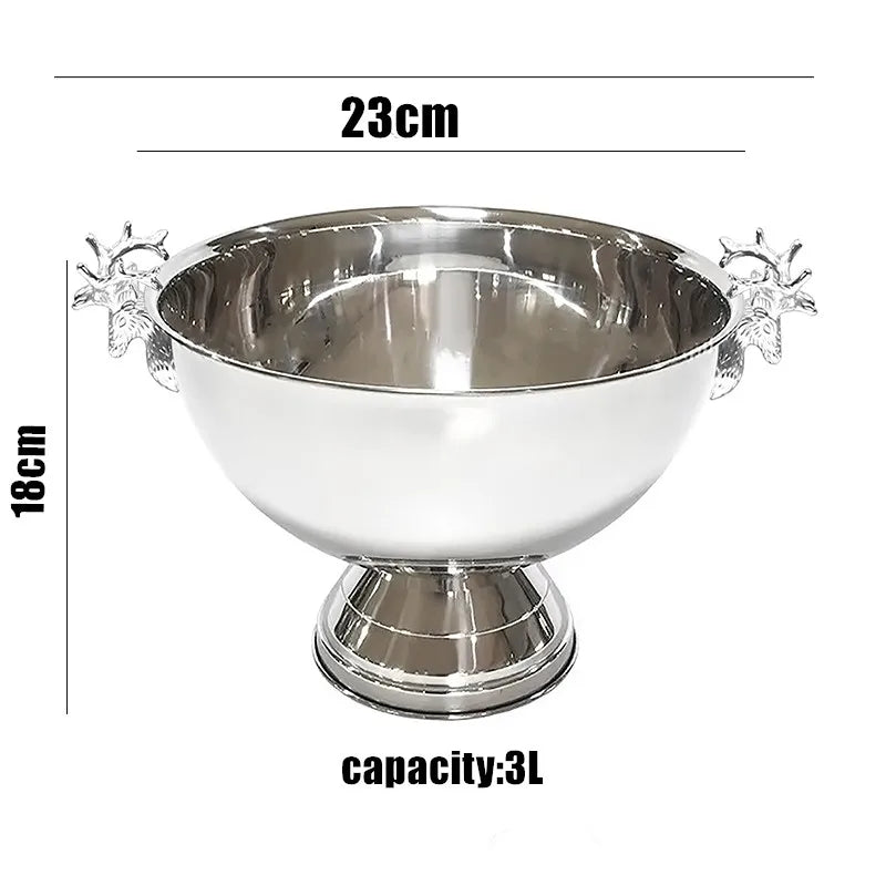304 Stainless Steel Champagne Ice Bucket