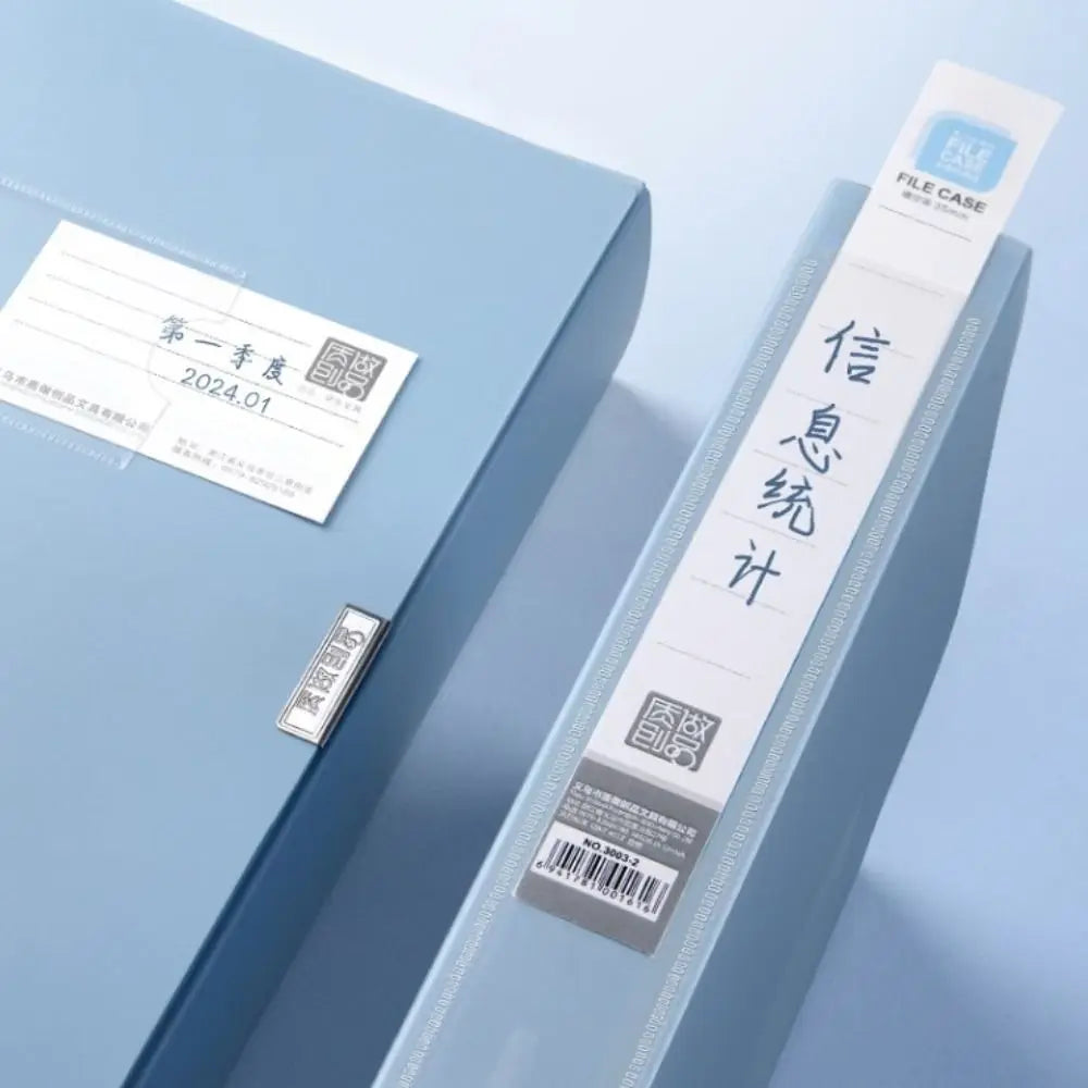 Dustproof PP File Organizer Case for A4 Documents & Office Filing