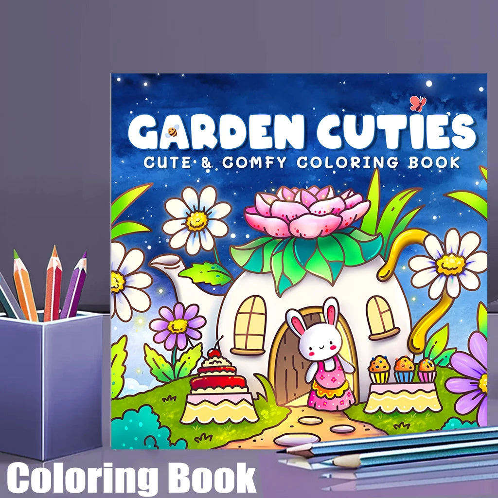 Cutie Style Adult Coloring Book