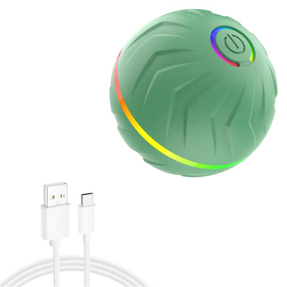 Intelligent Interactive Dog Toy with Rolling & Jumping