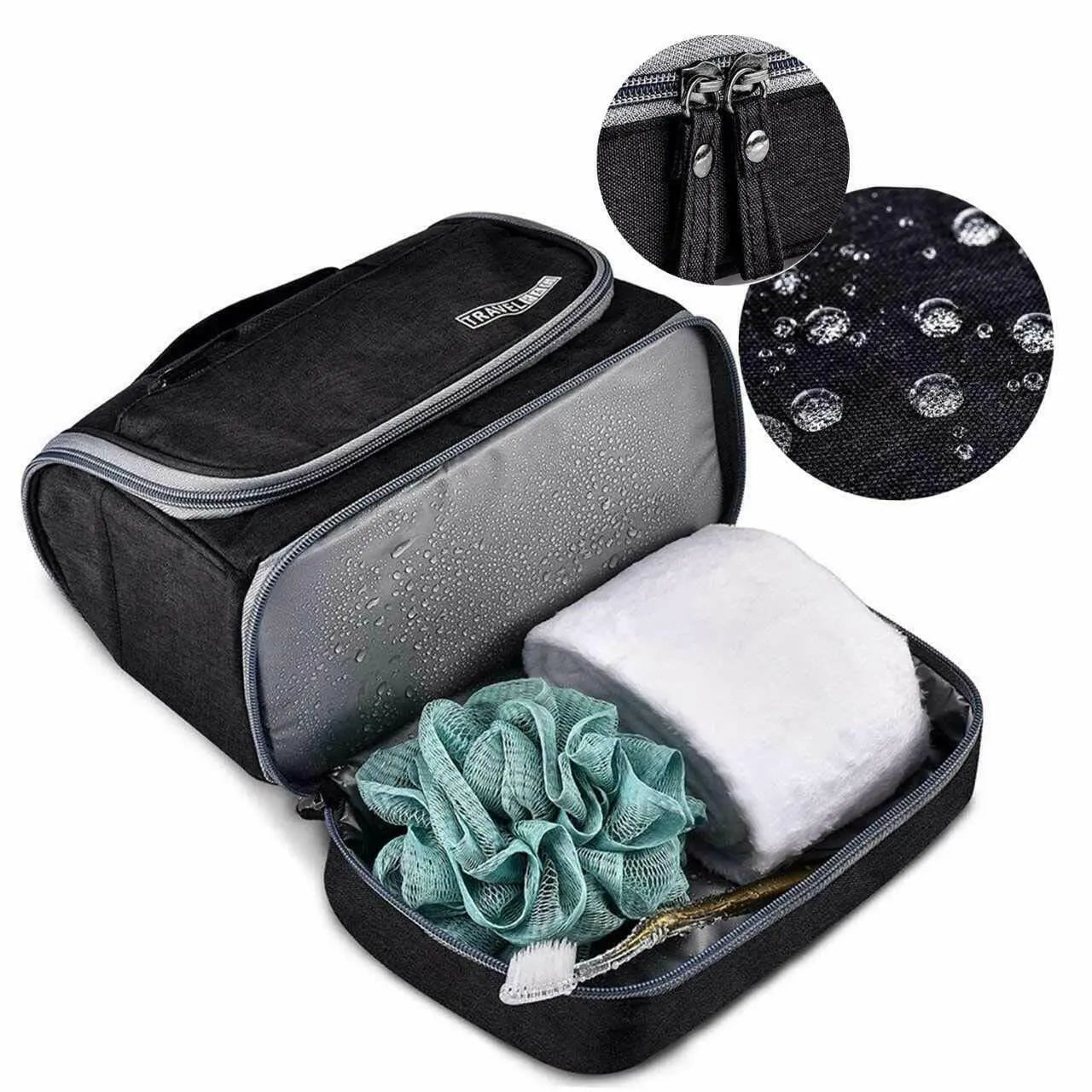 Hanging Travel Toiletry Organizer Bag