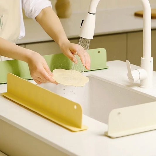 Silicone Sink Splash Guard with Suction Cups