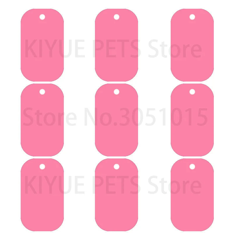 Personalized Aluminum Dog Tags – Custom Pet ID Tags