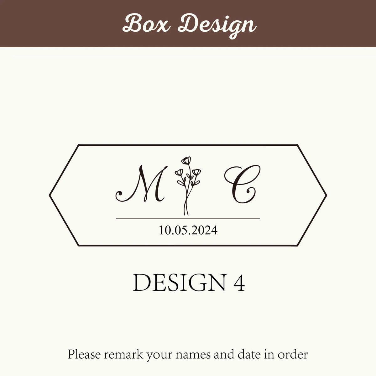 Personalized Wooden Double Ring Box with Clear Window