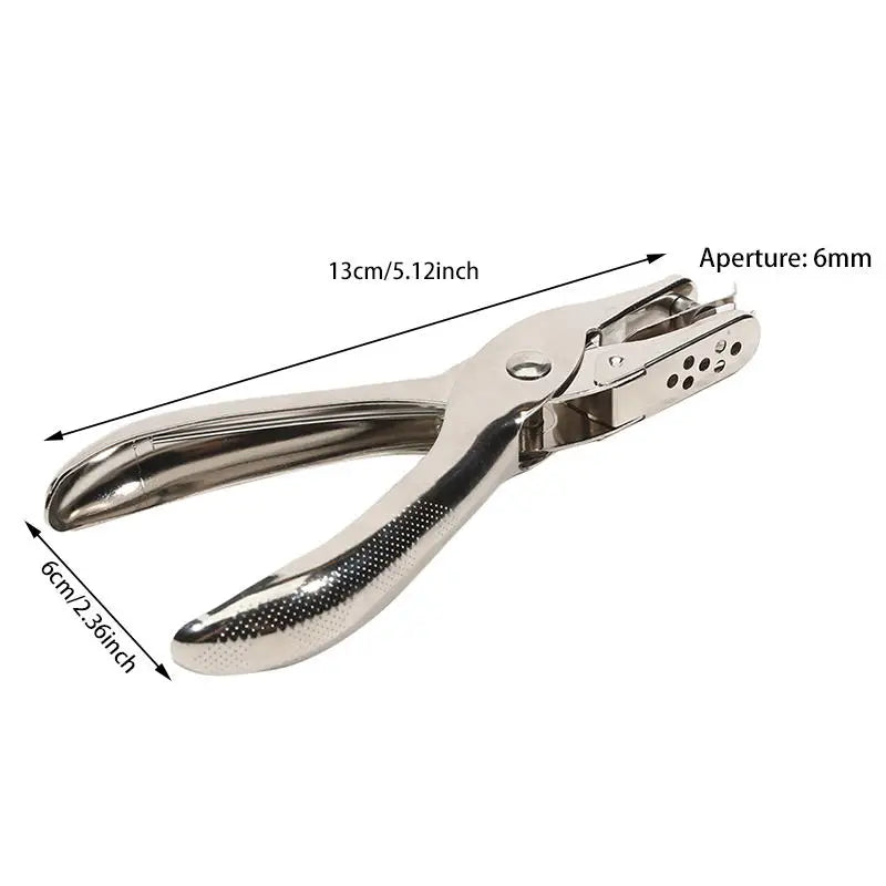 Metal Single Hole Punch Pliers – 3mm & 6mm