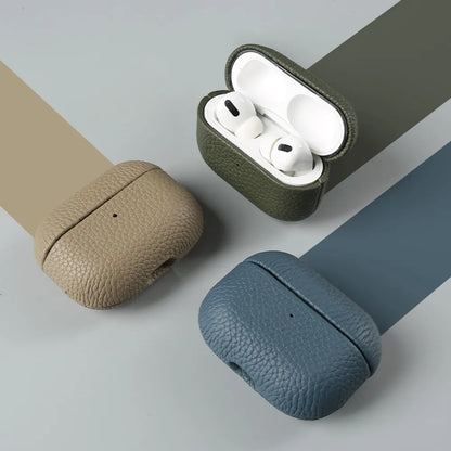 Genuine Leather AirPods Case