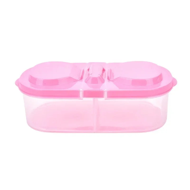 Portable Food Storage Lunch Box with Divider