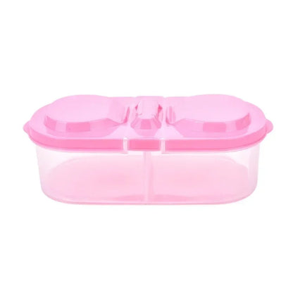 Portable Food Storage Lunch Box with Divider
