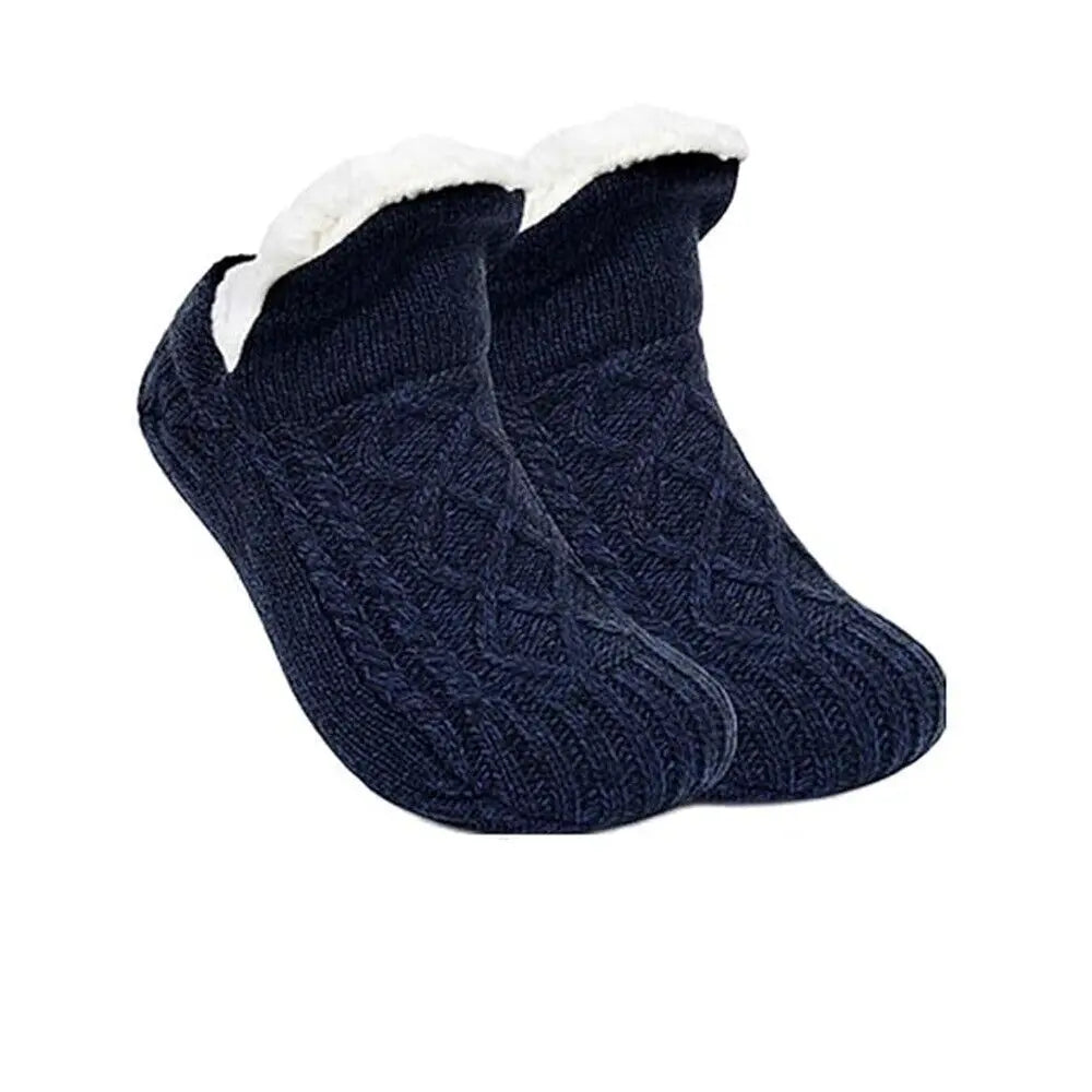 Warm Fleece Non-Slip Floor Socks