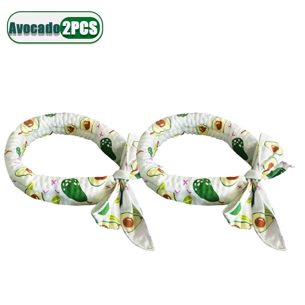 Pet Cooling Ice Scarf – Reusable Summer Neck Wrap for Dogs & Cats