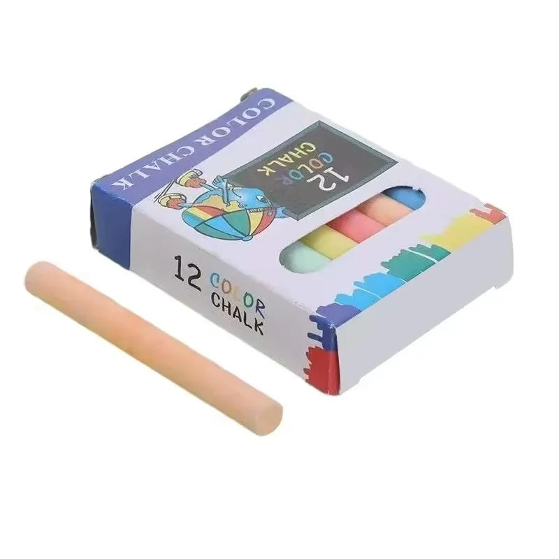 Dustless Coloured Chalk Set