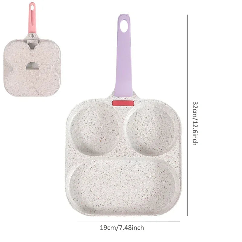 3-Cup Non-Stick Egg & Pancake Frying Pan