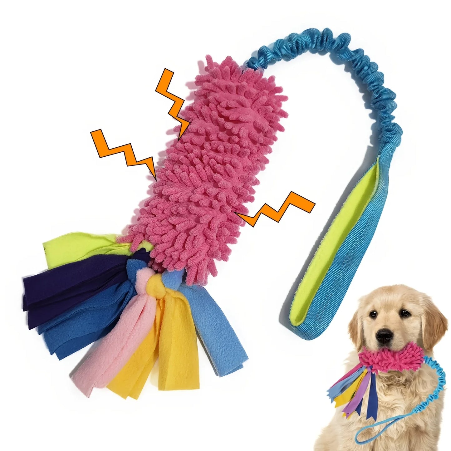 Durable Plush Rope Chew Toy for Dogs