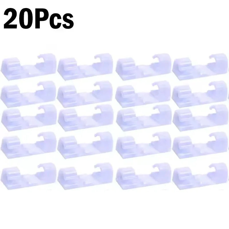 Self-Adhesive Cable Management Clips