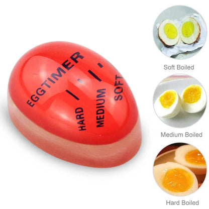 Heat-Sensitive Egg Cooking Indicator Kitchen Gadget