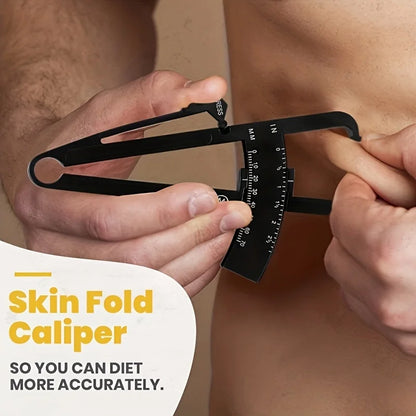 Body Fat Caliper & Measuring Tape Set
