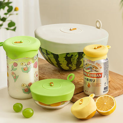 Silicone fresh keeping shown on a neutral background.