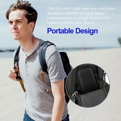 Black EVA Hard Shell Pen & Stylus Carry Case