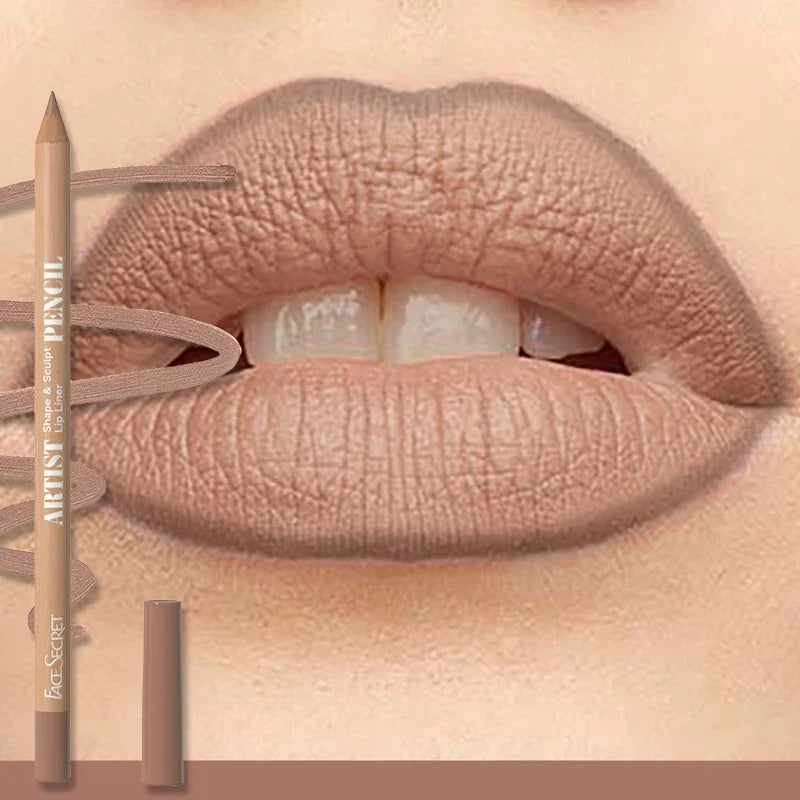 18 Color Lip Liner Pencil Set