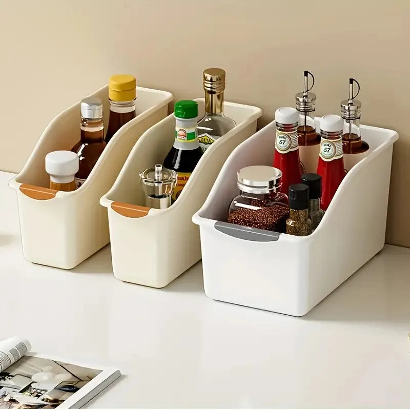 Multipurpose Plastic Storage Basket for Home Organization