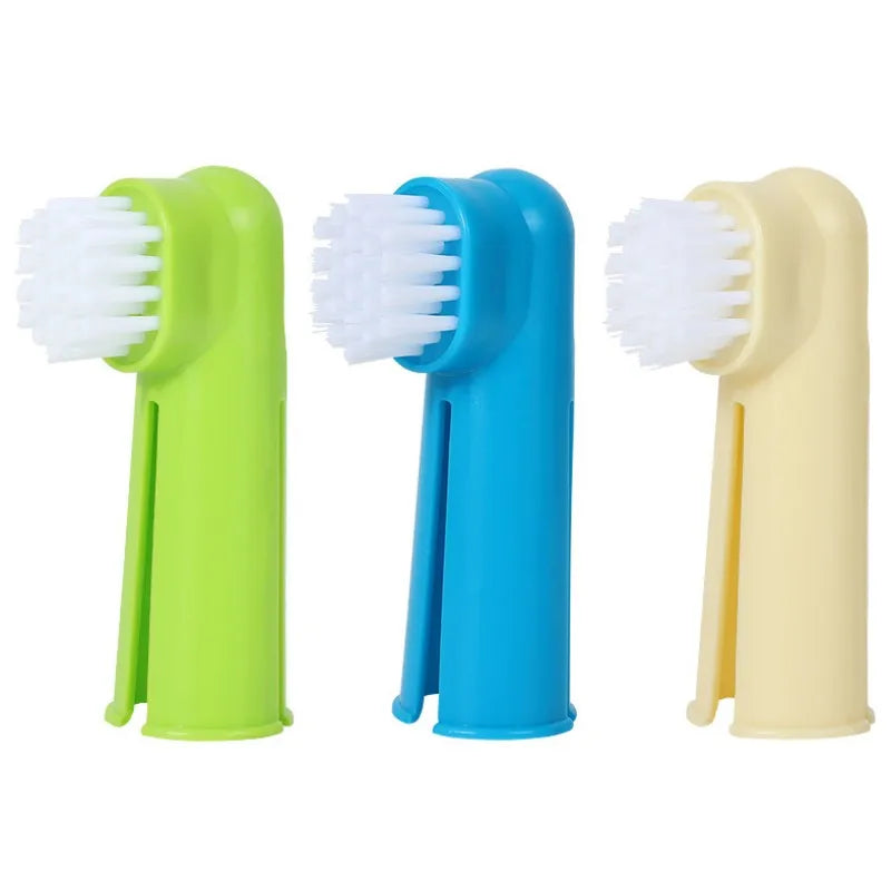 Dog & Cat Oral Care Toothbrush Kit with Finger Brush
