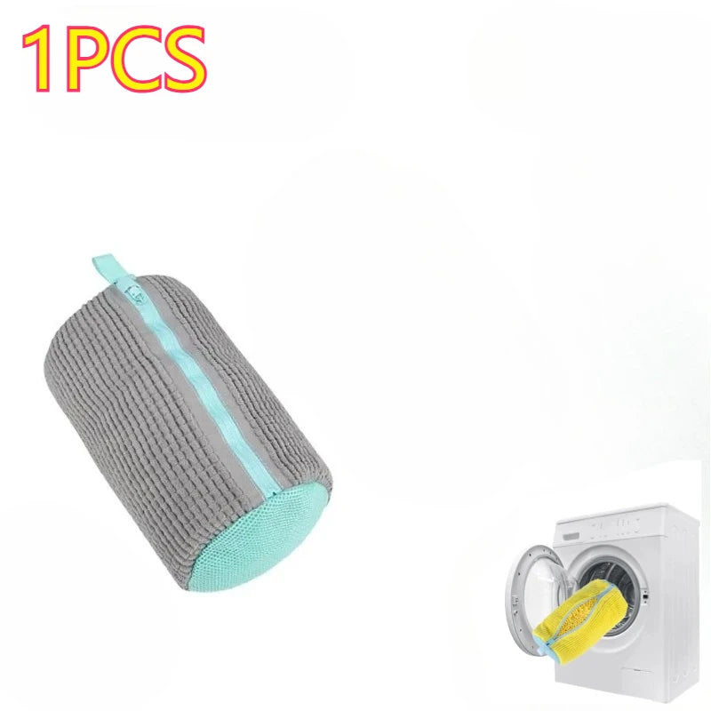 Reusable Shoe Washing Machine Laundry Bag with Zipper