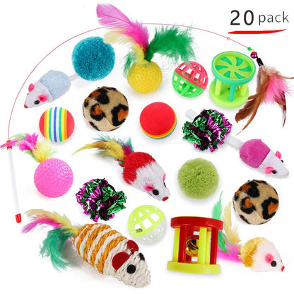 Kitten Toys Variety Pack – Interactive Cat Toy Set