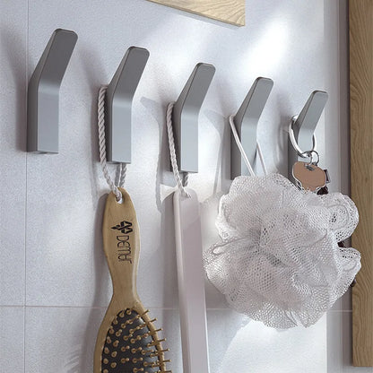 No-Drill Aluminium Wall Hook for Bathroom & Home