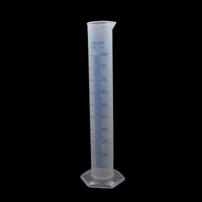 Plastic Graduated Measuring Cylinder with Hexagonal Base