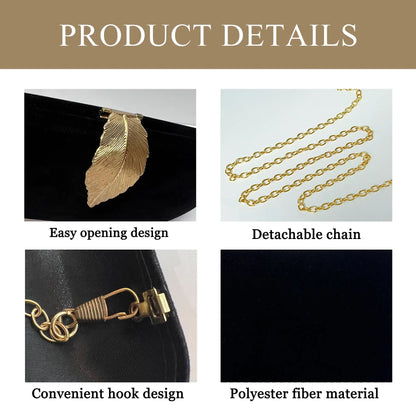 Velvet Evening Clutch Bag