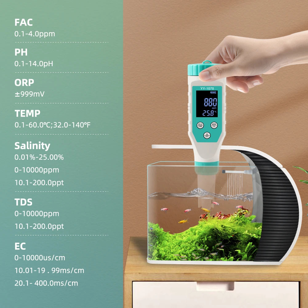 Digital Chlorine Meter PH Tester