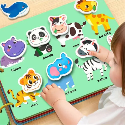 Children Busy Book Montessori For Toddler