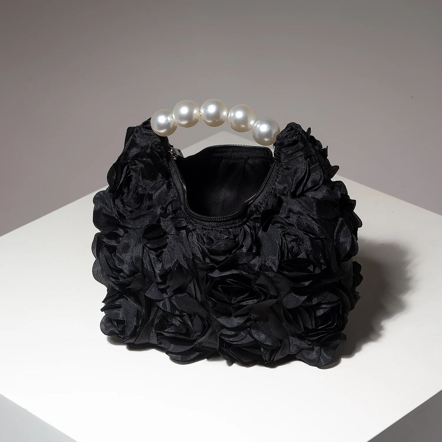 Floral Pearl Evening Party Handbag